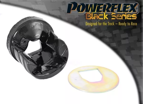 Powerflex PU Verstärkungseinsatz Getriebelager Opel Astra G H Zafira A B Black S