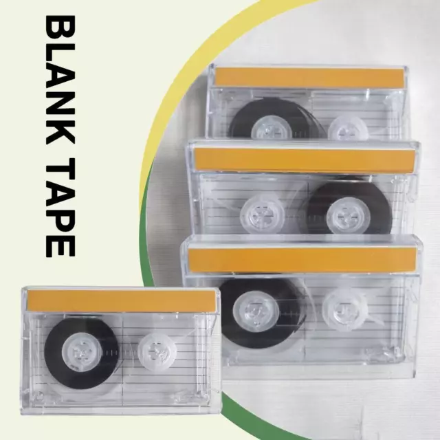 45/60/90 Minutes Blank Tape Player Accessories Empty Recording- Tape V8C8