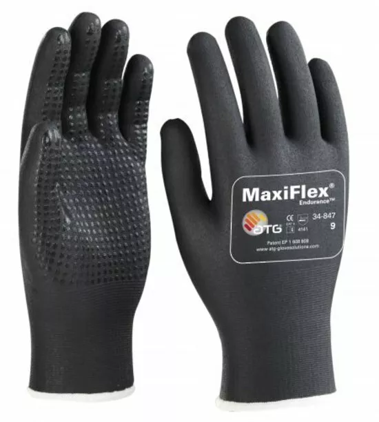 Atg Maxiflex Endurance Micro Dot Work Gloves 34-847