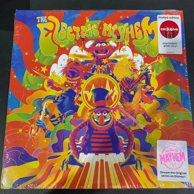 MUPPETS - Dr. Teeth & The Electric Mayhem 2023 Psychedelic Green Vinyl LP  New