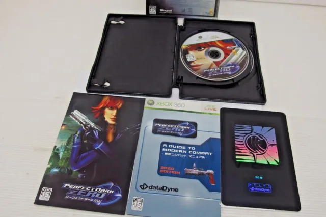 Perfect Dark Zero Limited Collector's Steelbook Edition Xbox 360 Japan ver