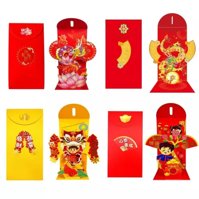 Party Invitation Chinese Red Envelope Spring Festival Supplies  Household