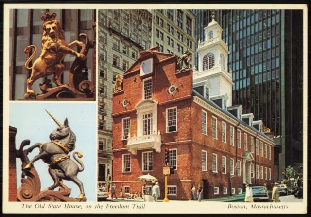 The Old State House, Boston Massachusetts Postcard