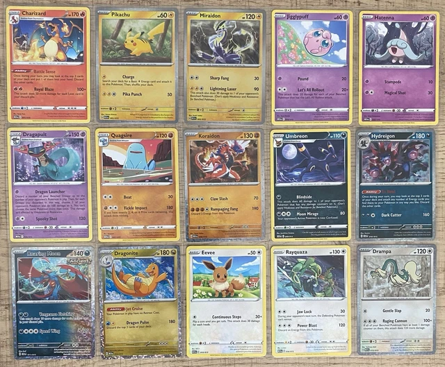 Pokémon TCG 2025 McDonald's Happy Meal Complete Set Of 15 Holo Cards - Used