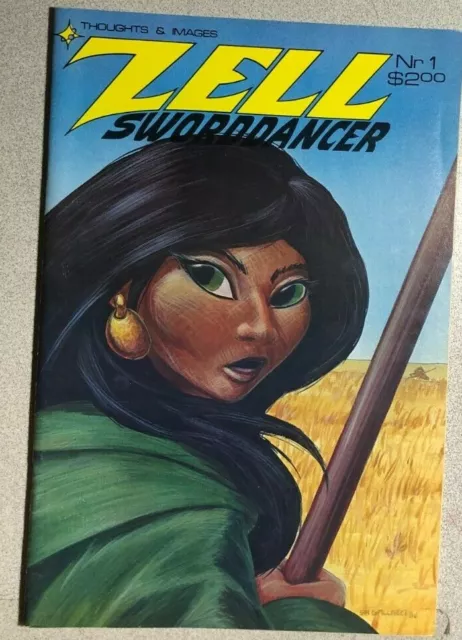 ZELL SWORDDANCER #1 (1986) Thoughts & Images Comics Usagi Yojimbo b/c FINE-