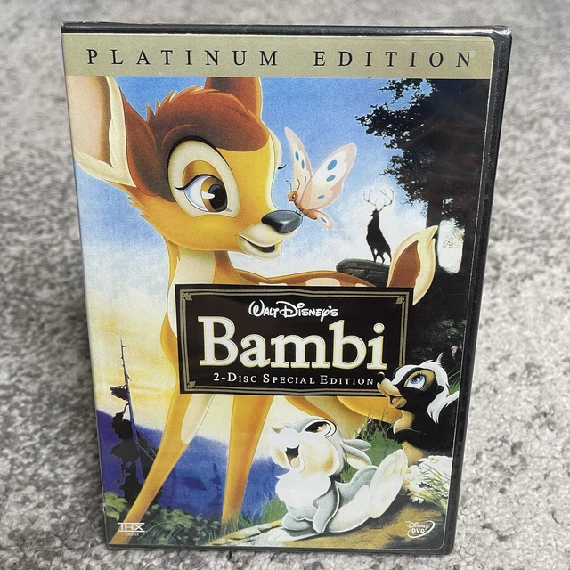 Walt Disneys Bambi Special Platinum Edition DVD Sealed Brand New