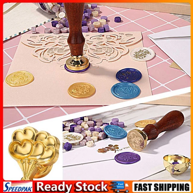 Special-shaped Fire Paint Head Retro 3D Relief Stamps Head for Wedding Card (E)