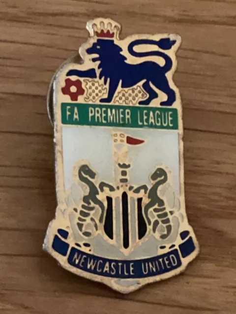 Newcastle United football club enamel pin badge - FA Premier League  collectable