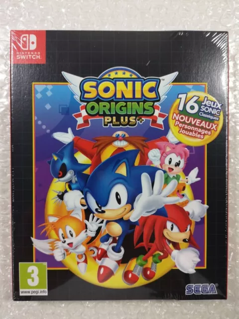 Sonic Origins Plus Switch Fr New (Game In English/Fr/De/Es/It/Pt)