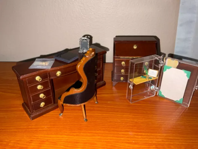 Vintage Doll House Furniture: Room Idea’s B.S Japan Study 1:12 Vintage Doll House Furniture: Room Idea’s B.S Japan Study 1:12