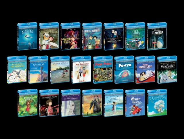 Colección de Películas Ghibli - Películas GHIBLI en Español Latino Blu-ray HD