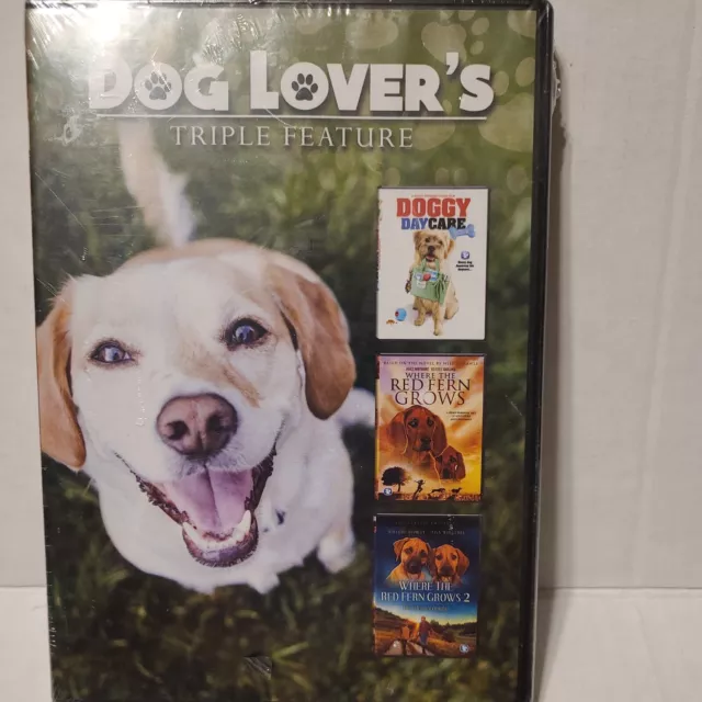 Dog Lover's Triple Feature Doggy Care, Red Fern Growns, Red Fern Growns 2 DVD