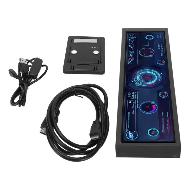 AIDA64 MONITOR TEMPERATURA hardware display espansione esterno 8,8 ...