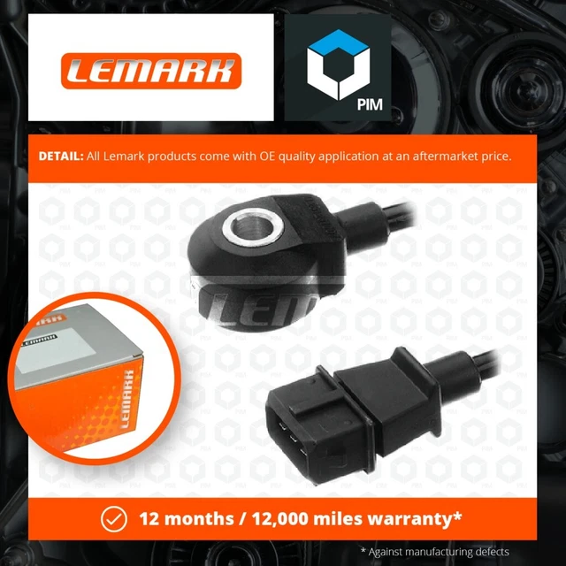 Knock Sensor LKS002 Lemark 605487430 7669123 60548743 608063 7401367643 Nuovo