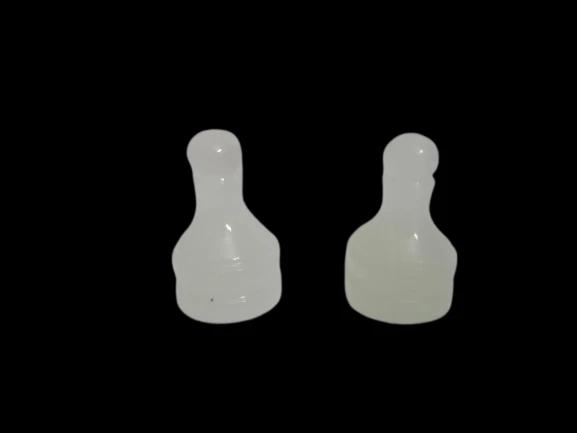 Replacement Chess Piece Pawn Pair White Onyx 1.5 inch for Marble/Onyx board-C4