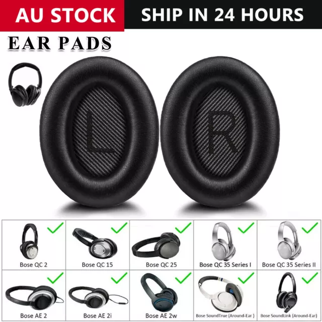 Replacement Ear Pads Cushions for Bose Quiet Comfort 35 QC35 II QC25 QC15 AE2