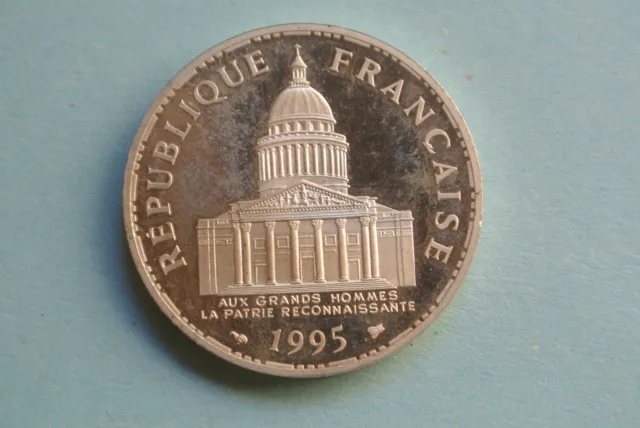 100 Francs Pantheon 1995 Be Tres Rare 2