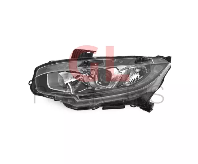 Pour Honda Civic Eu Sdn/X 2016- Phares Avant Gauche Tyc 33150-Tec-P01