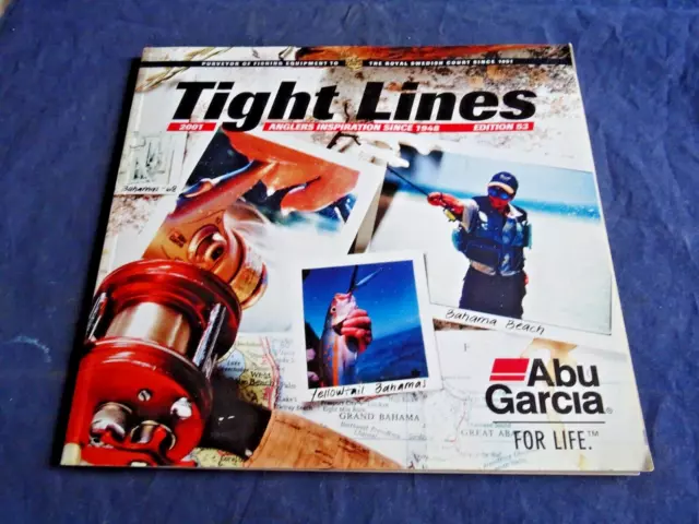 ABU TIGHT LINES catalogue 2001 £10.00 - PicClick UK