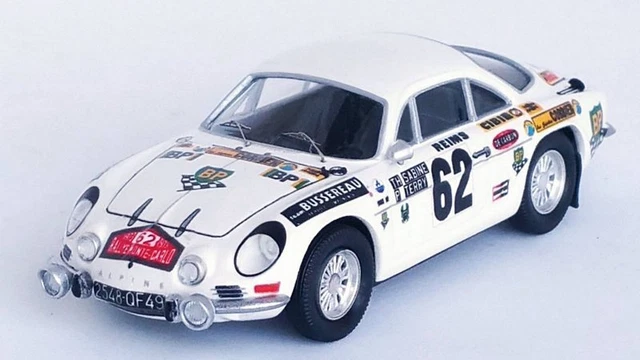 Alpine-Renault A110 1600 - Rallye Automobile Monte-Carlo 1970 - Andruet - Écot