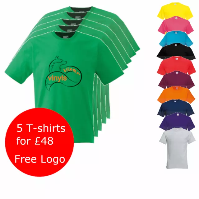 DIY Custom Shirt Logo Personalised - Polo Logos T-Shirts - Printed Company Name