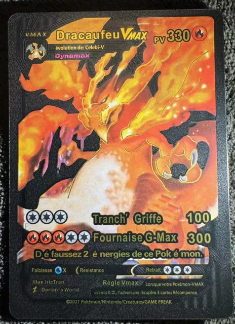 carte pokemon dracaufeu Chiny