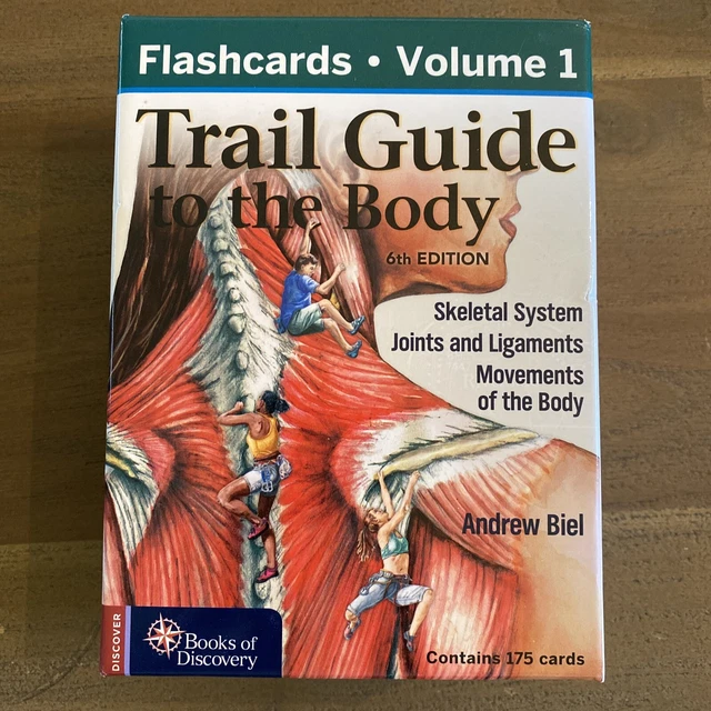 TRAIL GUIDE TO the Body Skeletal System Flashcards Volume 1 New