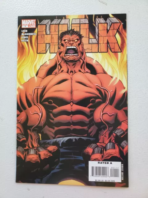 Hulk #1 - Nm 1St Red Hulk Appearance 2008 Marvel Comics