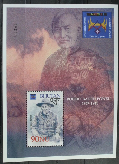 Bhutan Block 453 mit 2327 postfrisch #WE284