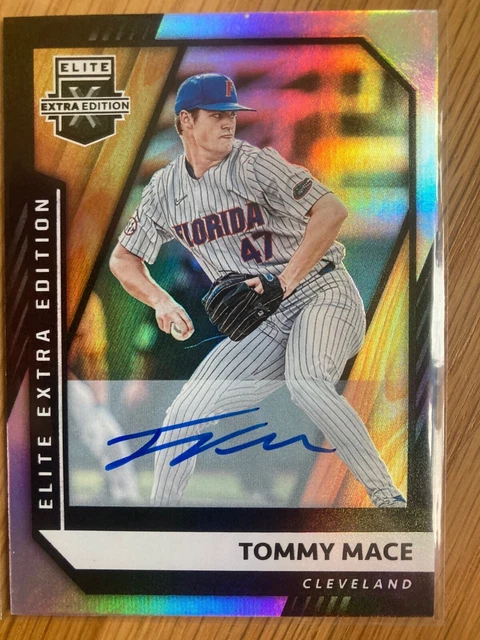 2021 Panini Elite Extra Edition -  Signature Tommy Mace 