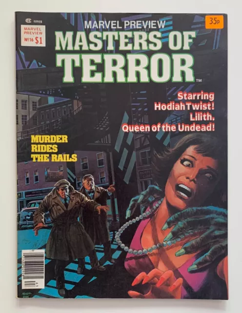 Marvel Preview #16 Masters of Terror (Marvel 1979) FN/VF Bronze Age issue