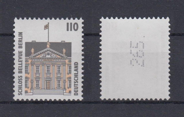 Bund 1935 RM mit senkrechter ungerader neuer Nummer SWK 110 Pf postfrisch
