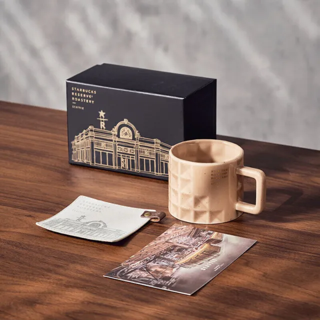 2022 China Starbucks Reserve Global Roastery 8oz Cup Coaster Group Gift Box X001