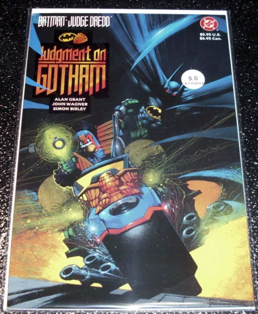 Batman Judge Dredd: Judgment on Gotham (9.0) 1991 1st Print - Prestige Format