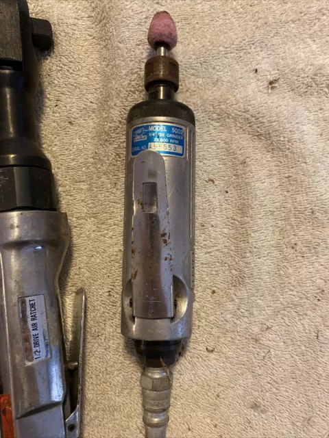 AIR RATCHET AND AIR GRINDER LOT - untested condition - EAGLE PLATINUM JAPAN 9