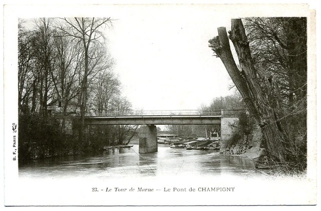 (S-112803) FRANCE - 94 - CHAMPIGNY SUR MARNE CPA      B.F. PARIS ed.
