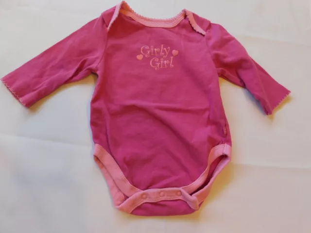 The Children's Place Bambino Bambina Manica Lunga one piece Body Taglia 0-3 Mesi