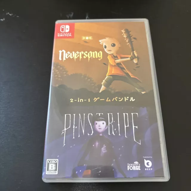 Neversong & Pinstripe 2-in-1 Nintendo Switch  Game Japan Import multilingual