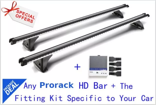 Prorack heavy duty roof racks pair 1375mm t17 online