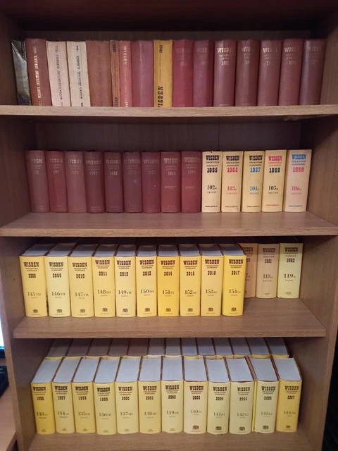 Wisden Cricketers Almanack Individual 1946-2016  Editions!!