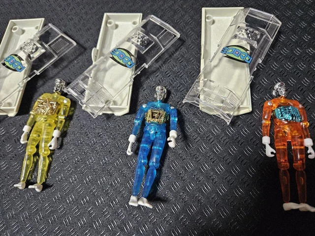 Vintage 1999 Takara Microman Micronauts A-301 Acroyear Red Star Action