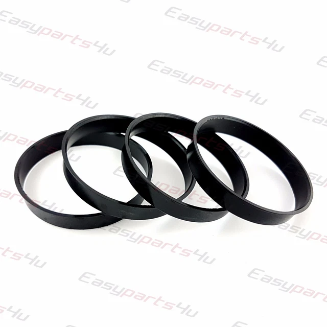 4er Set Felgen Zentrierringe 60,1mm Auf 57,1mm - Dunkelgrau