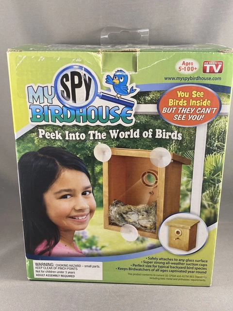 My Spy Birdhouse As Seen on Tv Watch Birds Nest Brand New