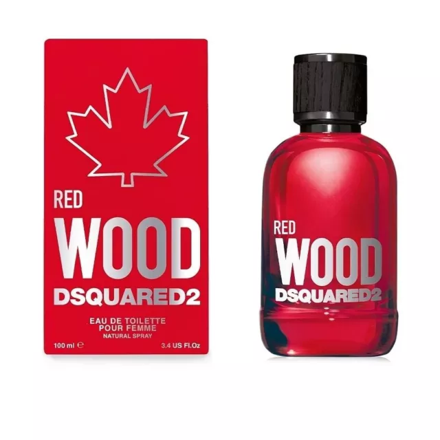 DSQUARED2 RED WOOD Eau De Toilette SPRAY     100 ML - 8011003852697
