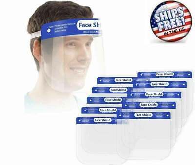 Safety Full Face Shield Reusable Mask Washable Protection Cover Face Anti-Splash