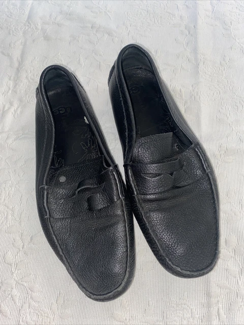 UGG BEL AIR PENNY SLIP ON DRIVING LOAFERS MOCS US 14.5 Mens Black