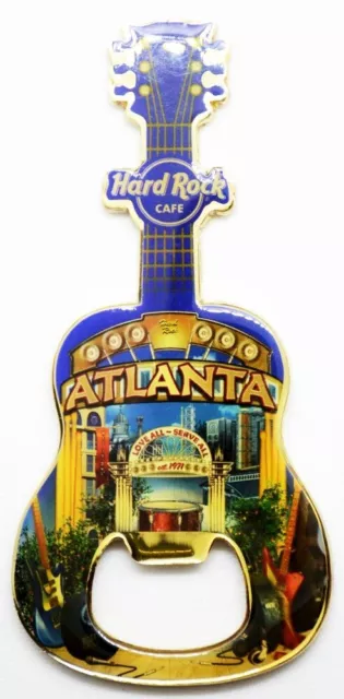 Hard Rock Cafe Atlanta CIty Tee V12 Bottle Opener, NEW!