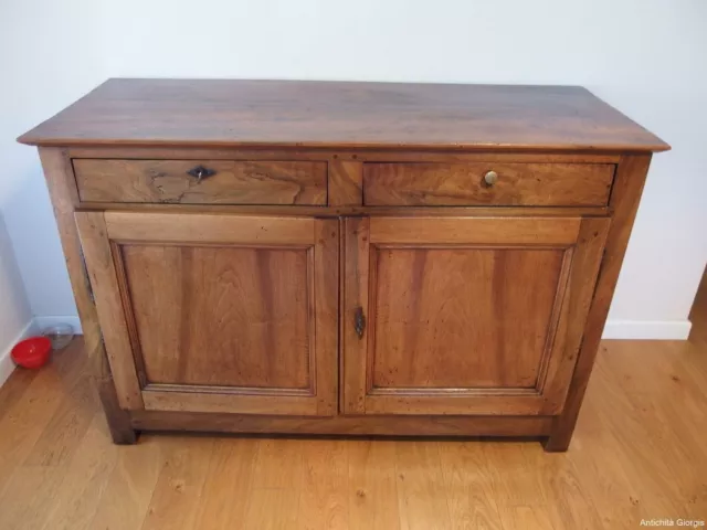 Credenza Rustica A Due Porte In Noce Epoca 800