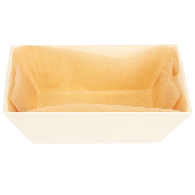 3 Pcs Challah Pane Vassoio Legno Per Dolci Brownies Domestico