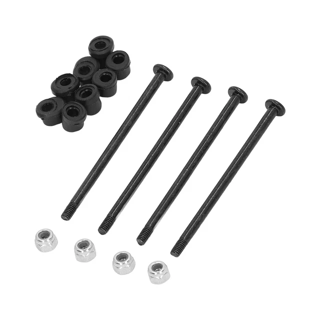 Germerse Kit Supporto In Alluminio Per Auto RC - 4 Pezzi Per 1/10 E 1/8 - Regolazione Angolo E Altezza - Montaggio Facile